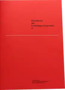 Dienstbuch der Freiwiligen Feuerwehr DIN-A 4