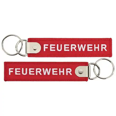 Schlüsselanhänger Textil Feuerwehr