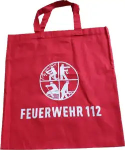 Baumwolltragetasche Feuerwehr 112