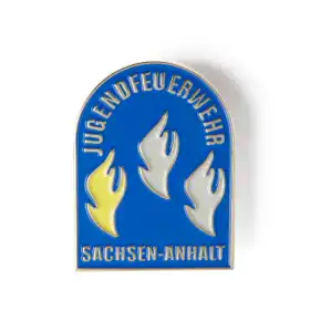 Jugendflamme Stufe 1 Sachsen-Anhalt Pin 