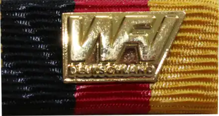Ehrenzeichen WFV Deutschland gold 
