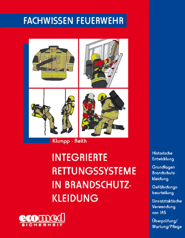 Integrierte Rettungssysteme in Brandschutzkleidung 