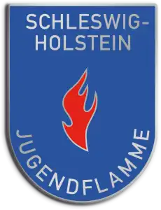 Jugendflamme Stufe 1 Schleswig-Holstein rot 