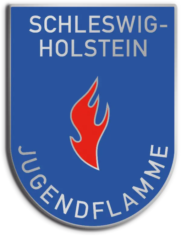 Jugendflamme Stufe 1 Schleswig-Holstein rot 